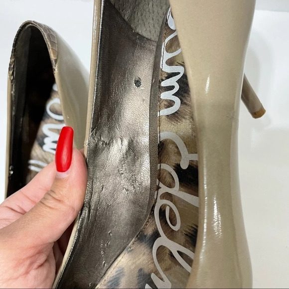 Sam Edelman Florenza Round Toe  Heels Size 9M - Picture 9 of 16